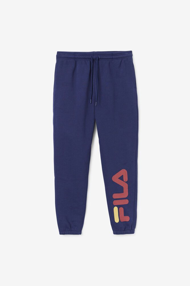 Fila Pants Mens Navy Sunday Jogger - Ireland 70543-SRBM